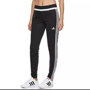 Adidas Tiro 15 Soccer Training Pants Women’s XS Black Climacool  M64030